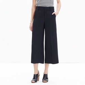Madewell Black Stockton Culottes